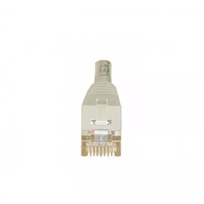 EXERTIS CONNECT Cat5e F/UTP komutacinis kabelis, pilkas, 0,15 m, plonas apsauginis antgalis 857800