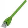 EXERTIS CONNECT Cat6A S/FTP industrinis komutacinis kabelis, PUR, žalias, 3m 854297
