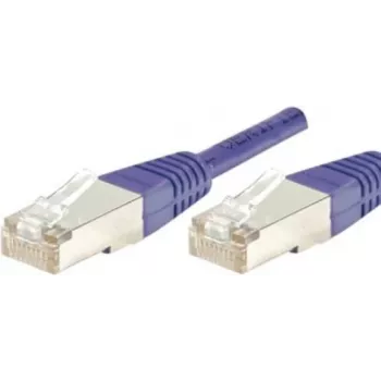 Exertis Connect 854450 Cat6 S/FTP komutacinis tinklo kabelis, violetinis, 0,15 m
