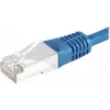 Exertis Connect 856850 Cat6 S/FTP komutacinis kabelis, 1 m, mėlynas