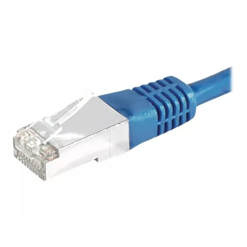 Exertis Connect 856850 Cat6 S/FTP komutacinis kabelis, 1 m, mėlynas