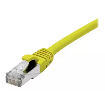 EXERTIS CONNECT Cat 6A S/FTP komutacinis kabelis, 2 m, geltonas 858422