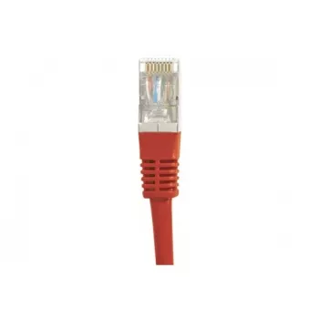 EXERTIS CONNECT Cat.6 S/FTP komutacinis kabelis, PiMF, raudonas, 5,0 m 856883