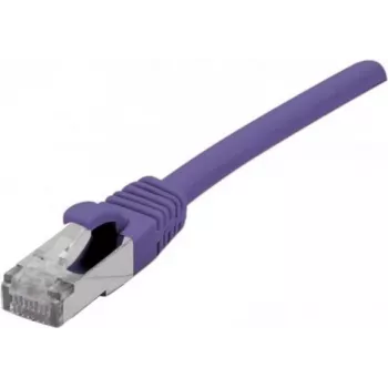 EXERTIS CONNECT Cat 6 F/UTP PoE be halogenų komutacinis kabelis, violetinės spalvos, 10 m 854415