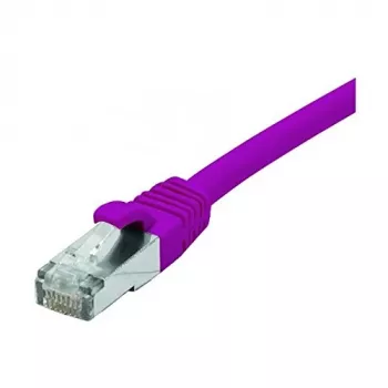 EXERTIS CONNECT Cat 6 F/UTP PoE be halogenų komutacinis kabelis, violetinės spalvos, 10 m 854415