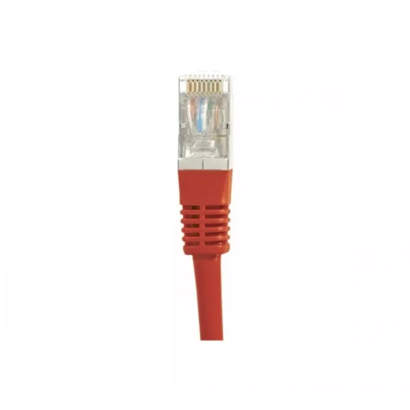 EXERTIS CONNECT Cat.6 S/FTP komutacinis kabelis, PiMF, raudonas, 1,5 m 856856