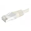 EXERTIS CONNECT Cat.6 S/FTP komutacinis kabelis, PiMF, pilkas, 15,0 m, plonas snagless apsauginis antgalis 856900