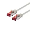 EXERTIS CONNECT Cat.6 S/FTP komutacinis kabelis, pilkas, 70 m, plonas apsauginis įlinkis EXC856912