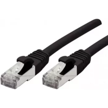 Exertis Connect 858484 Cat6a S/FTP tinklo kabelis, 1 m, juodas
