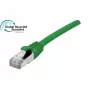 EXERTIS CONNECT Cat. 6A S/FTP komutacinis tinklo kabelis, be halogenų, TPE, žalias, 0,5 m 854529