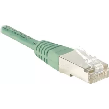 EXERTIS CONNECT Cat.5e F/UTP komutacinis kabelis, žalias, 0,3 m, RJ45, Slim Snagless 857070