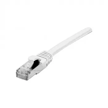 Exertis Connect 858509 Cat 6A S/FTP (PiMF) komutacinis kabelis, 25 m, baltas, su plonu apsauginiu lankstymo elementu