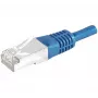 EXERTIS CONNECT Cat.6A S/FTP komutacinis tinklo kabelis, 2,0 m, mėlynas 858318