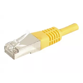 EXERTIS CONNECT S/FTP CAT.6A komutacinis kabelis, 3m, geltonas 858334