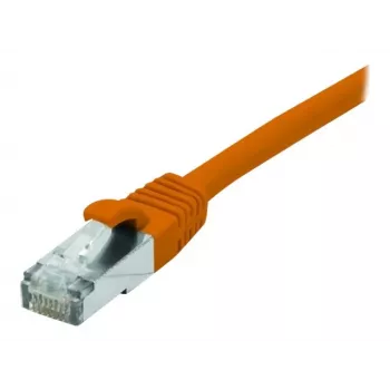 EXERTIS CONNECT Cat 6A S/FTP komutacinis kabelis, 1,5 m, oranžinis 858533