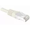 Exertis Connect 857740 Cat.6A S/FTP (PiMF) Class EA komutacinis kabelis, 5 m, pilkas, su plonu apsauginiu lankstuku
