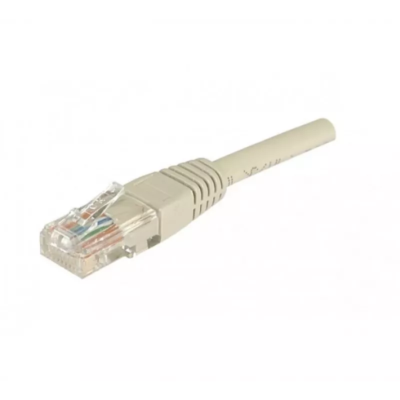 Exertis Connect Cat5e U/UTP RJ-45 komutacinis tinklo kabelis, 1m, pilkas 857210
