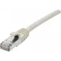 EXERTIS CONNECT Cat. 6A U/UTP varinis pilkas 2,0 m PoE komutacinis kabelis su apsauginiu fiksatoriumi 859452