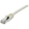 EXERTIS CONNECT Cat. 6A U/UTP varinis pilkas 2,0 m PoE komutacinis kabelis su apsauginiu fiksatoriumi 859452