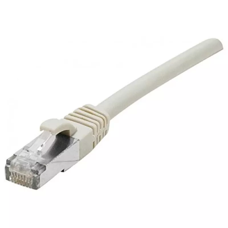 EXERTIS CONNECT Cat. 6A U/UTP varinis pilkas 2,0 m PoE komutacinis kabelis su apsauginiu fiksatoriumi 859452
