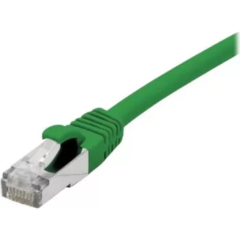EXERTIS CONNECT Cat 6A S/FTP komutacinis kabelis, 0,15 m, žalias 858433