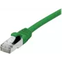 EXERTIS CONNECT Cat 6A S/FTP komutacinis kabelis, 0,15 m, žalias 858433