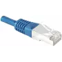 EXERTIS CONNECT Cat.6A S/FTP komutacinis kabelis, mėlynas, 0,5 m 858315