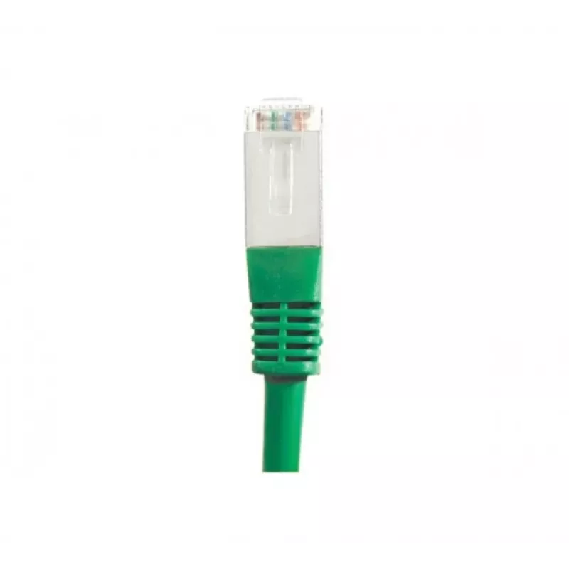 Exertis Connect 858351 Cat.6A S/FTP (PiMF) Class EA komutacinis kabelis, 7,5 m, žalias, su plonu apsauginiu lankstu