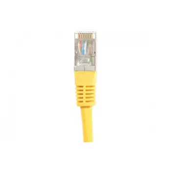 EXERTIS CONNECT 858339 Cat.6A S/FTP komutacinis kabelis, 20 m, geltonas, Slim Boot