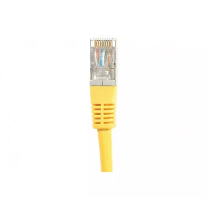 EXERTIS CONNECT 858339 Cat.6A S/FTP komutacinis kabelis, 20 m, geltonas, Slim Boot