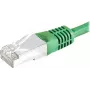 EXERTIS CONNECT CAT.6 S/FTP komutacinis kabelis, 0,5 m, žalias 856830
