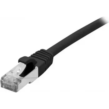EXERTIS CONNECT 858487 Cat 6A S/FTP komutacinis kabelis, 3 m, juodas, Slim Boot