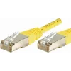 Exertis Connect Cat6 S/FTP tinklo komutacinis kabelis, RJ45, geltonas, 3 m 856876
