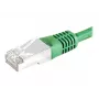 EXERTIS CONNECT S/FTP Cat.6 komutacinis kabelis, PiMF, žalias, 5,0 m 856884