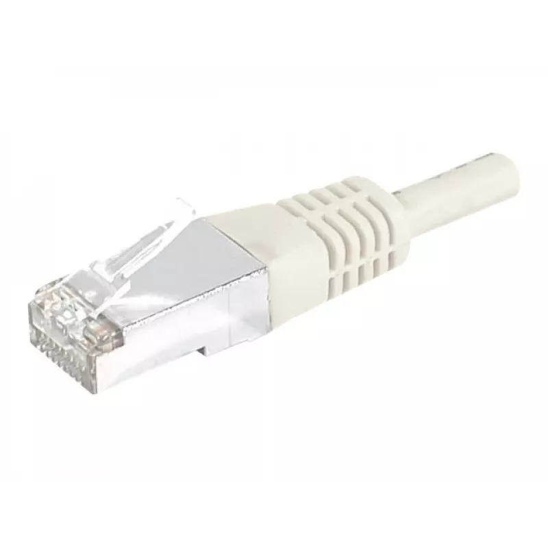 EXERTIS CONNECT CAT.6a F/UTP komutacinis kabelis, 25 m, pilkas, 10 Gbps 859512
