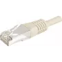 EXERTIS CONNECT Cat.6a F/UTP komutacinis kabelis, 2 m, pilkas, 10 Gbps, RJ45, plonas snagless apsauginis antgalis 859505