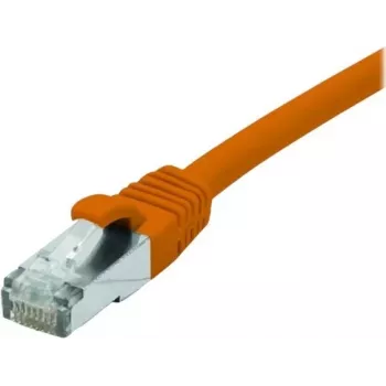 EXERTIS CONNECT 858529 Cat 6A S/FTP komutacinis kabelis, 0,15 m, oranžinis, Slim Boot