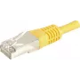 EXERTIS CONNECT Cat.6a F/UTP komutacinis kabelis, geltonas, 5m, 10 Gbps 859567