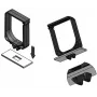 IT-BUDGET kabelių tvarkymo laikiklis, plastikinis - HxW 60 x 40 mm - spragtelėjimo tvirtinimas 19 inch lygyje - juodas (01900651010)
