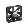 EXERTIS CONNECT 92 mm ašinis ventiliatorius su įvorės guoliu, 12 V DC, 2500 RPM, 60 m³/h, juodas, 910170
