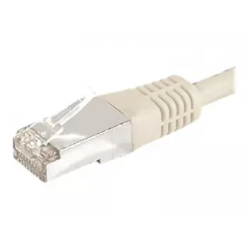 EXERTIS CONNECT CAT.6a F/UTP komutacinis kabelis, pilkas, 7,5 m, 10 Gbps, Slim Boot 859508