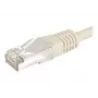 EXERTIS CONNECT CAT.6a F/UTP komutacinis kabelis, pilkas, 7,5 m, 10 Gbps, Slim Boot 859508