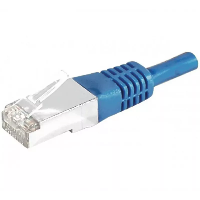 EXERTIS CONNECT Cat.6A S/FTP komutacinis kabelis, 25 m, mėlynas, 858325