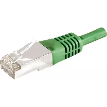 EXERTIS CONNECT 859553 Cat.6a F/UTP komutacinis kabelis, 7,5 m, žalias, 10 Gbps, Slim Boot