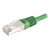 EXERTIS CONNECT 859553 Cat.6a F/UTP komutacinis kabelis, 7,5 m, žalias, 10 Gbps, Slim Boot