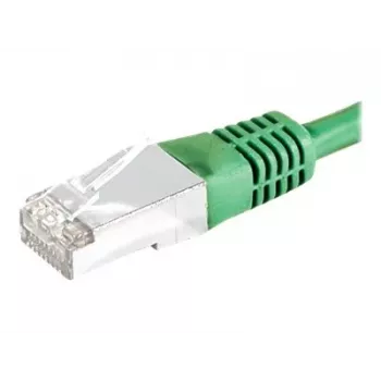 EXERTIS CONNECT Cat.6A S/FTP komutacinis kabelis, 0,5 m, žalias 858345