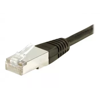 EXERTIS CONNECT Cat.6 S/FTP komutacinis kabelis, PiMF, juodas, 3 m 856879