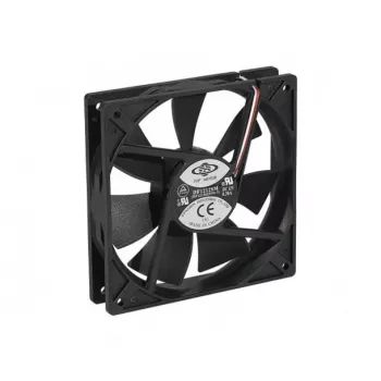 EXERTIS CONNECT 120mm įvorės guolio korpuso ventiliatorius, 1200 RPM, 44.7 CFM, 23 dBA, 3-pin su Molex adapteriu 910180