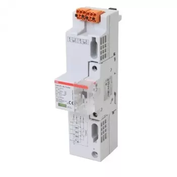 ABB OVRZP+3N12.5-255MCB6 kombinuotas viršįtampių apsaugos įtaisas Type 1+2, 3P+N, 255 V, 12,5 kA, su integruotu MCB 2CTB815799R3100