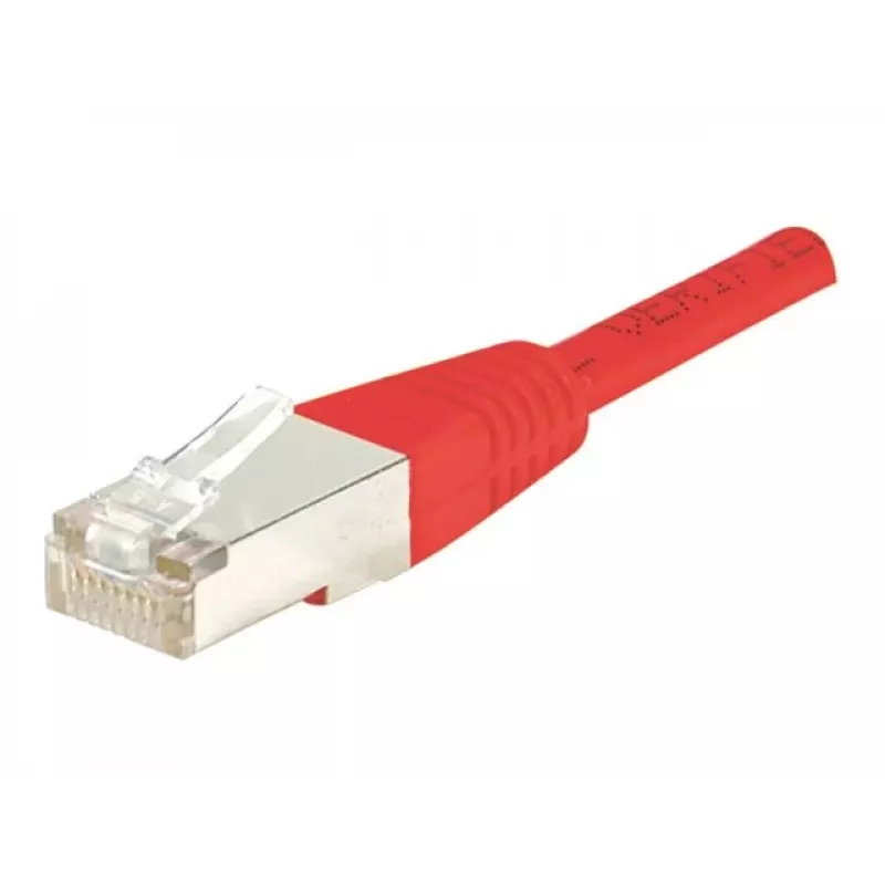 Exertis Connect 857910 Cat6 F/UTP tinklo kabelis, raudonas, 1,5 m